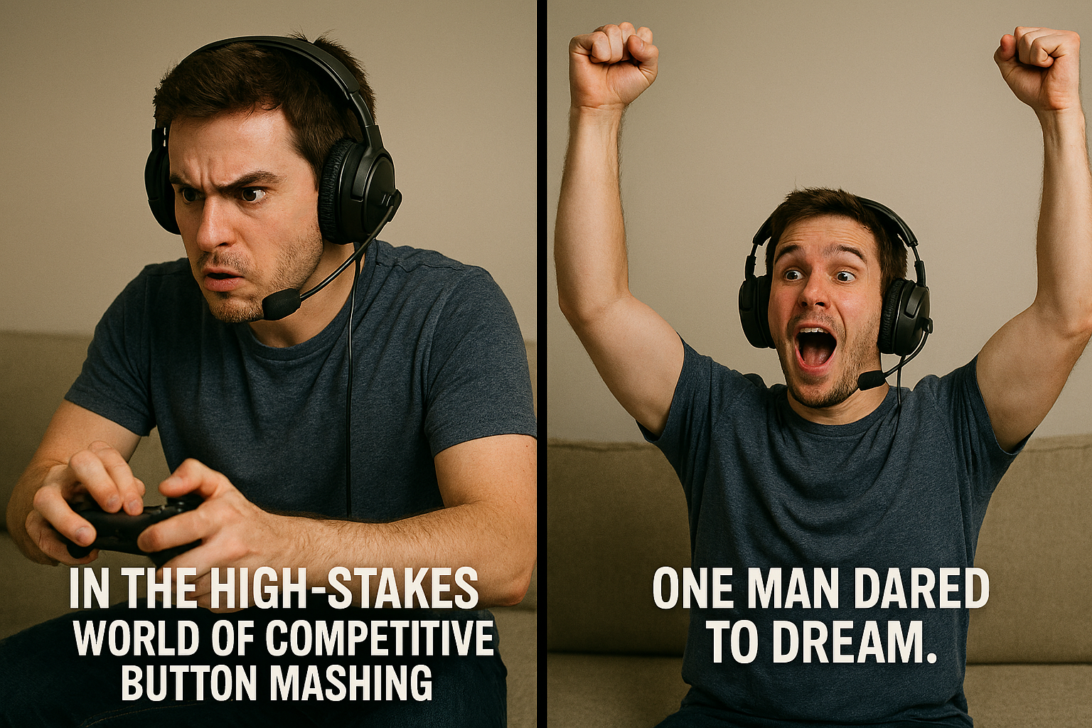 High Quality Gamers Blank Meme Template