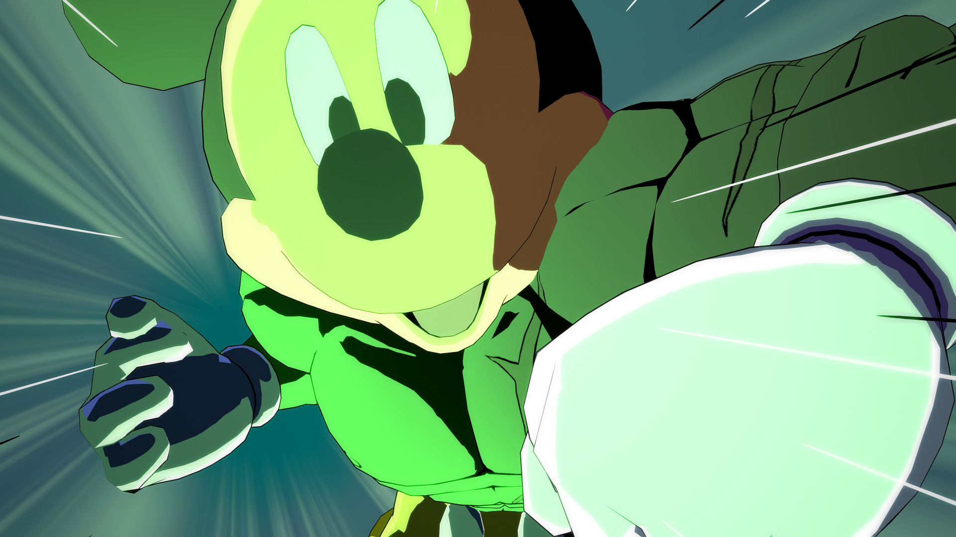 Mickey The Saiyan Mouse Blank Meme Template