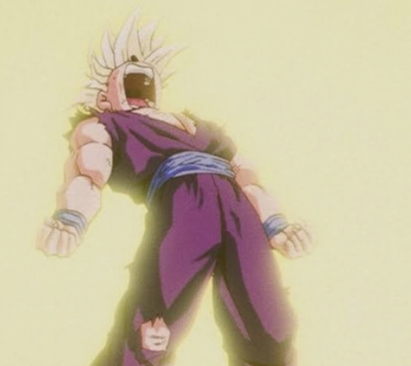 goku charging Blank Meme Template
