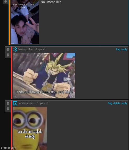 duality of man sorry for footprint | made w/ Imgflip meme maker