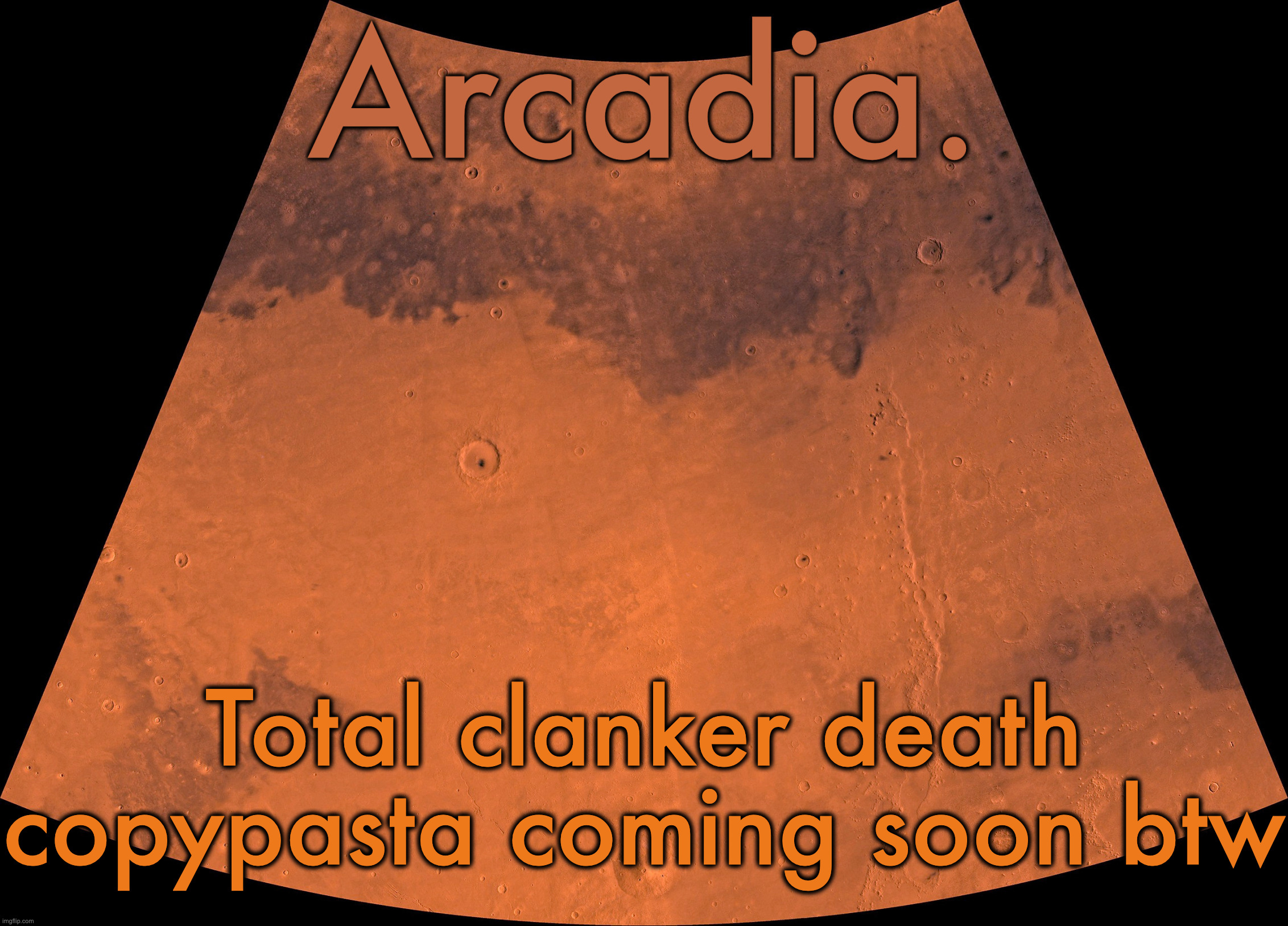 I'll also try to make it original | Total clanker death copypasta coming soon btw | image tagged in silver announcement template 19 0 template | made w/ Imgflip meme maker