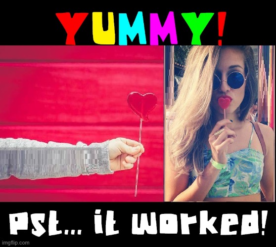 Sugar is Sweet, But Candy is Dandy | image tagged in vince vance,memes,girls,lollipops,candy,yummy | made w/ Imgflip meme maker
