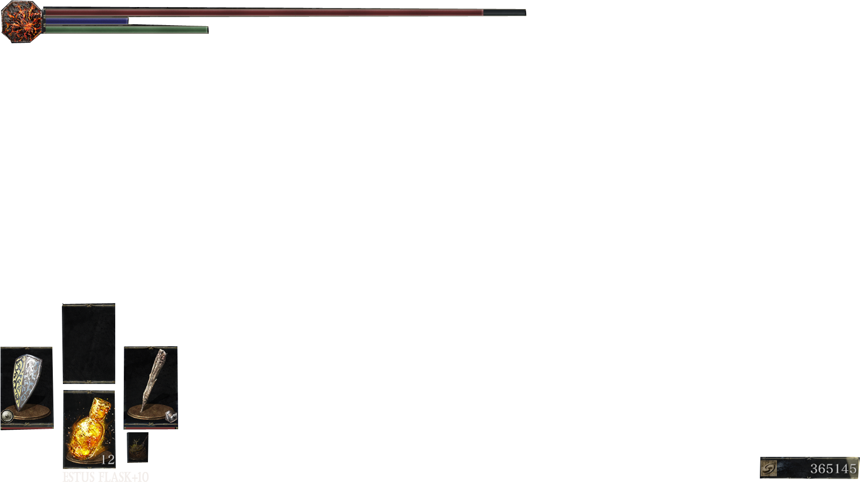 dark soul HUD Blank Meme Template