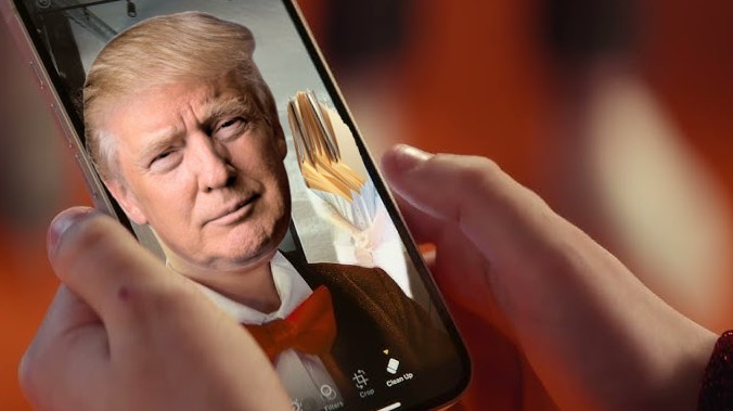 Hit it kid meme (trump epstein files version) Blank Meme Template