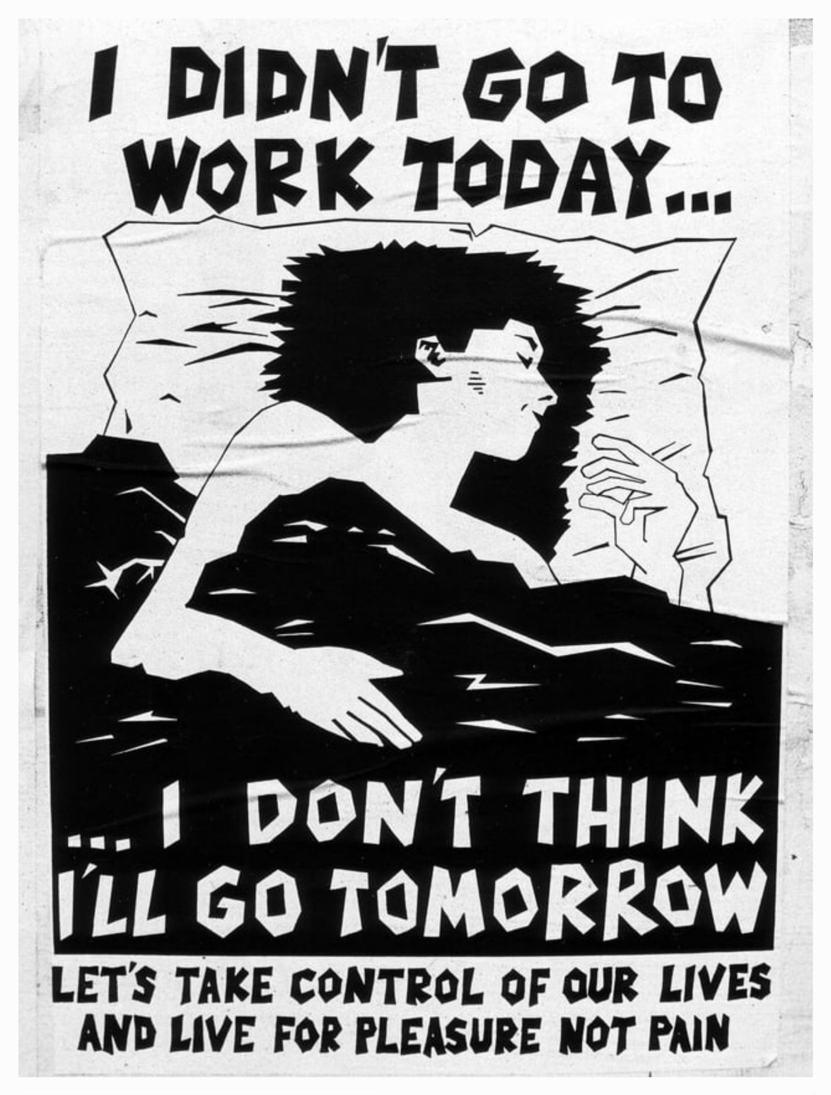 I didn't go to work today Blank Meme Template