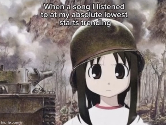 A song called "loose cannon" by puzzle is a good example. | made w/ Imgflip meme maker