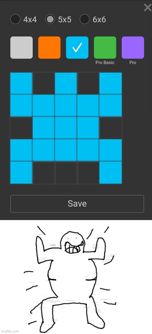 NEW ICON ALERT: fat man doing a dance | image tagged in blank white template | made w/ Imgflip meme maker