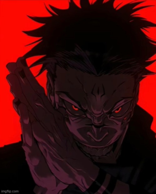 Freak Sukuna | image tagged in freak sukuna | made w/ Imgflip meme maker
