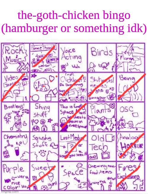 impossible bingo | image tagged in tgc bingo | made w/ Imgflip meme maker