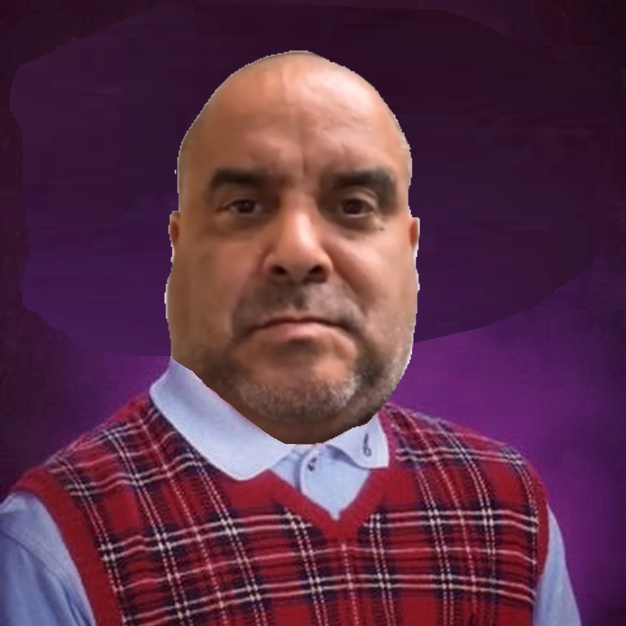 Bad Luck Garrett Blank Meme Template