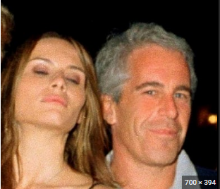 Melania and her secret lover Jeffrey Epstein Blank Meme Template