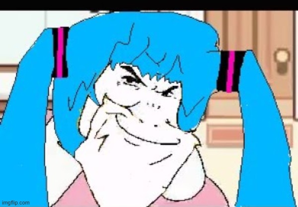 smug miku | image tagged in smug miku | made w/ Imgflip meme maker