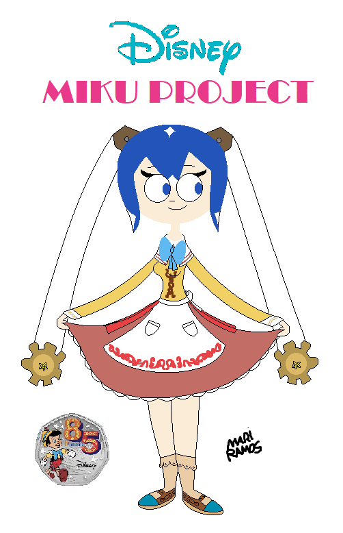 Disney Miku Project - Real Boy Type Blank Meme Template