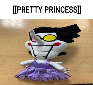 pretty princess spamton Blank Meme Template