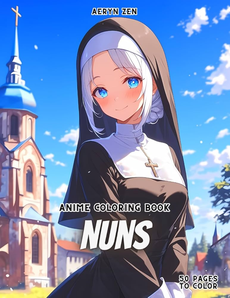 anime nun Blank Meme Template