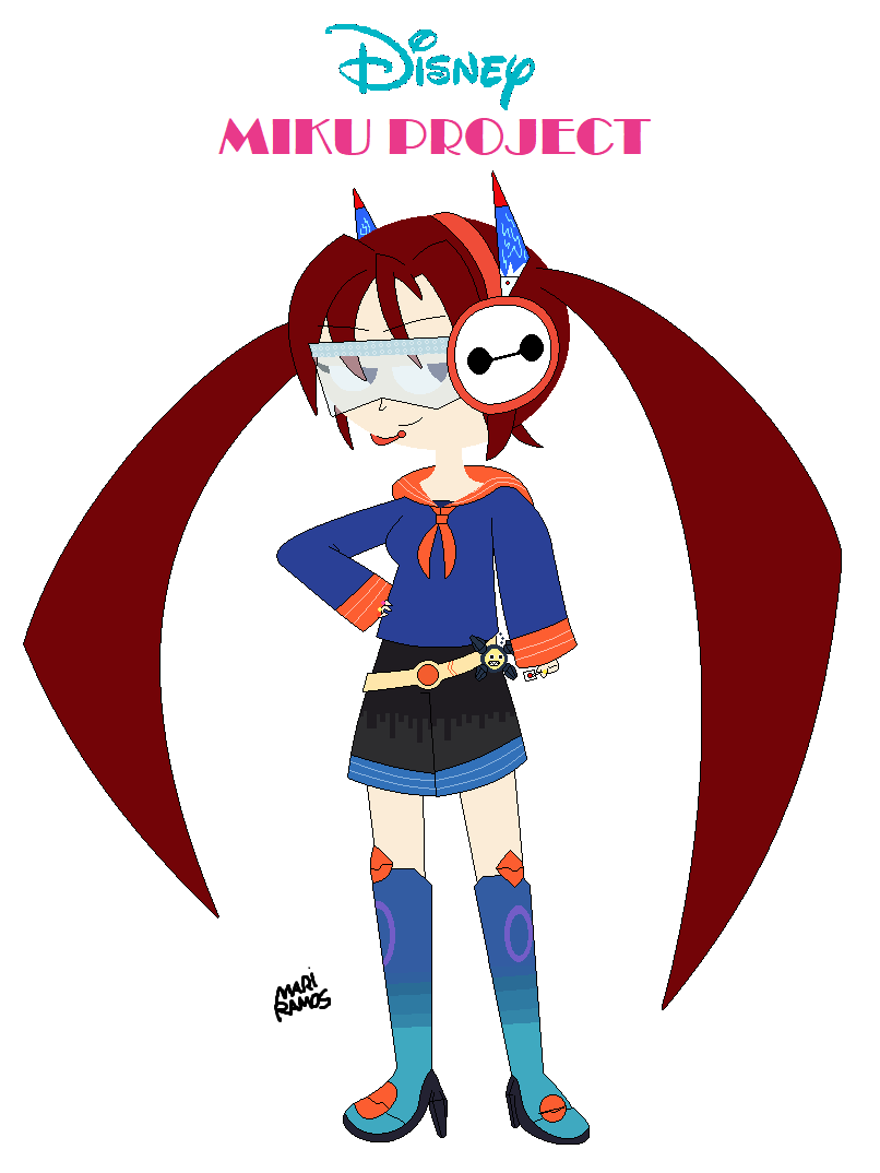 Disney Miku Project - Nano Type Blank Meme Template