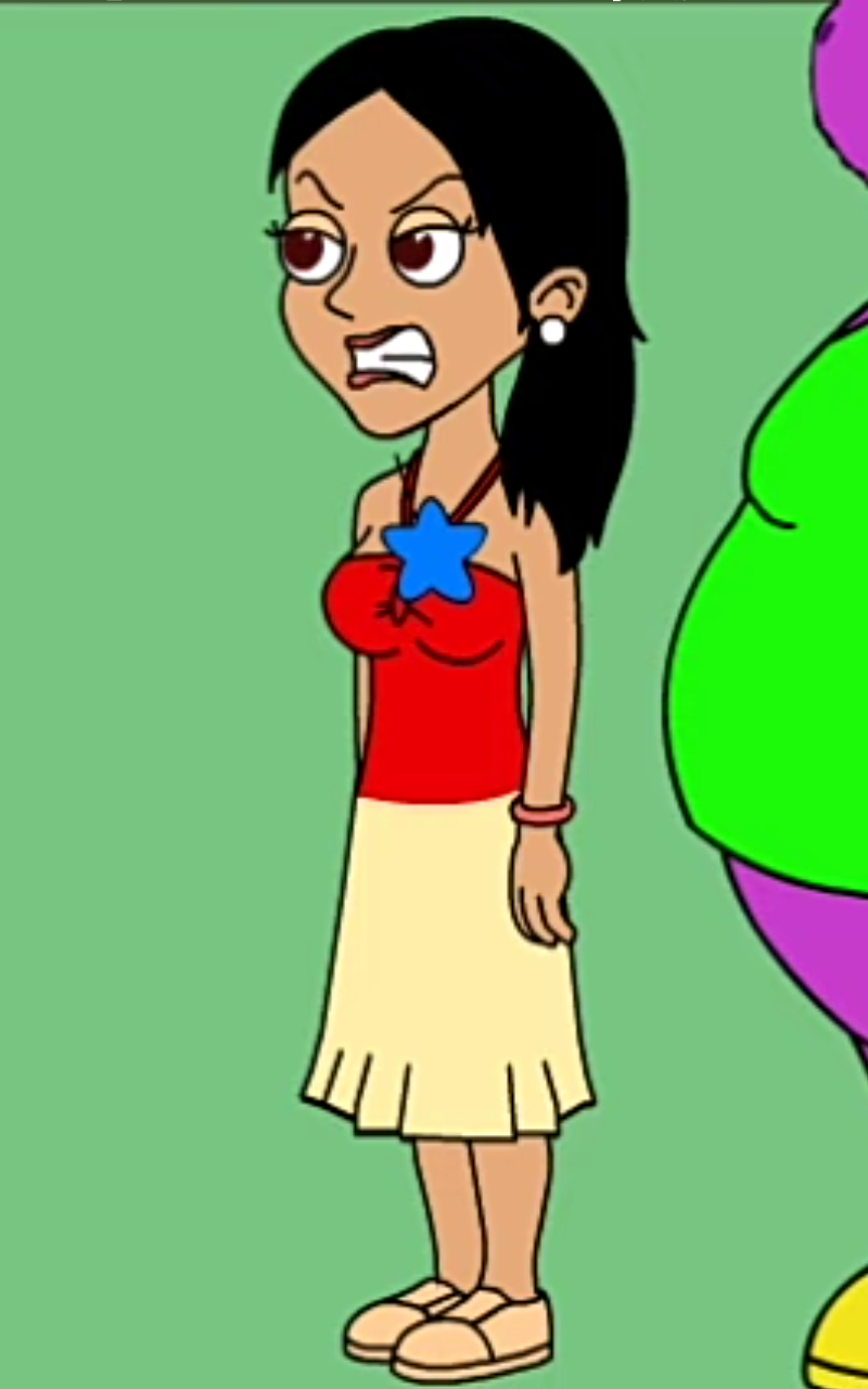 Angry Moana Waialiki in GoAnimate Blank Meme Template