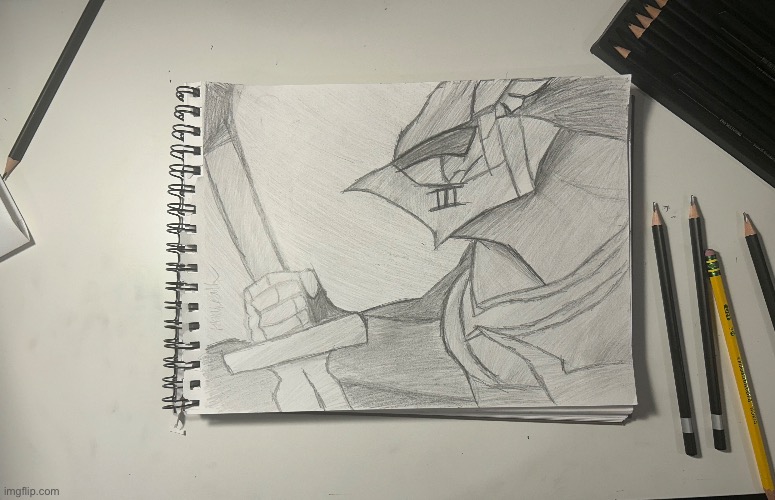 Ain’t drawn in months but this is what I last did | made w/ Imgflip meme maker