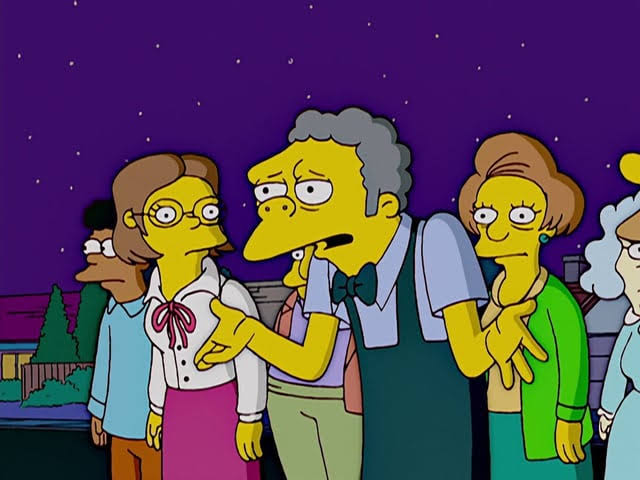 Simpsons - Moe - I’m not proud Blank Meme Template