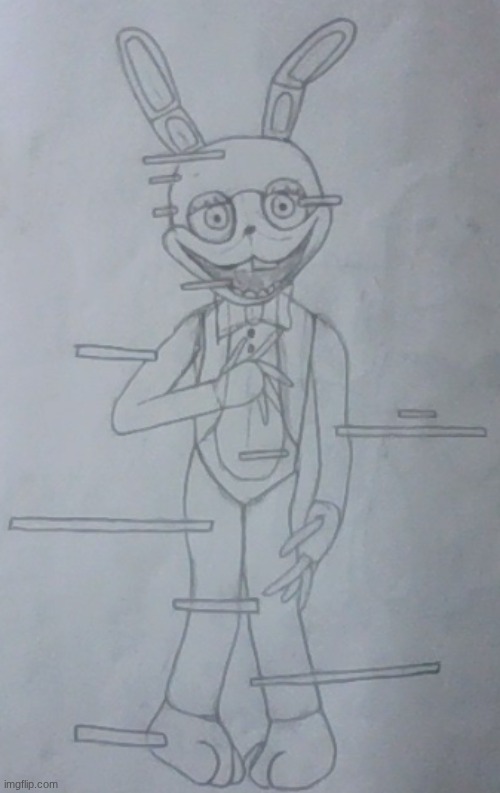 Glitchtrap | image tagged in fnaf,drawings | made w/ Imgflip meme maker