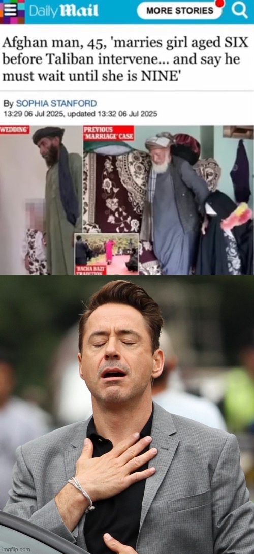 Thank goodness | image tagged in relieved rdj | made w/ Imgflip meme maker