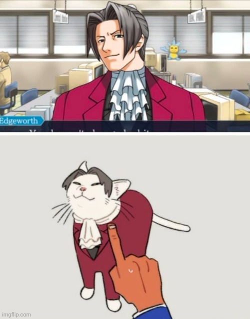 I got ace attorney ? | made w/ Imgflip meme maker