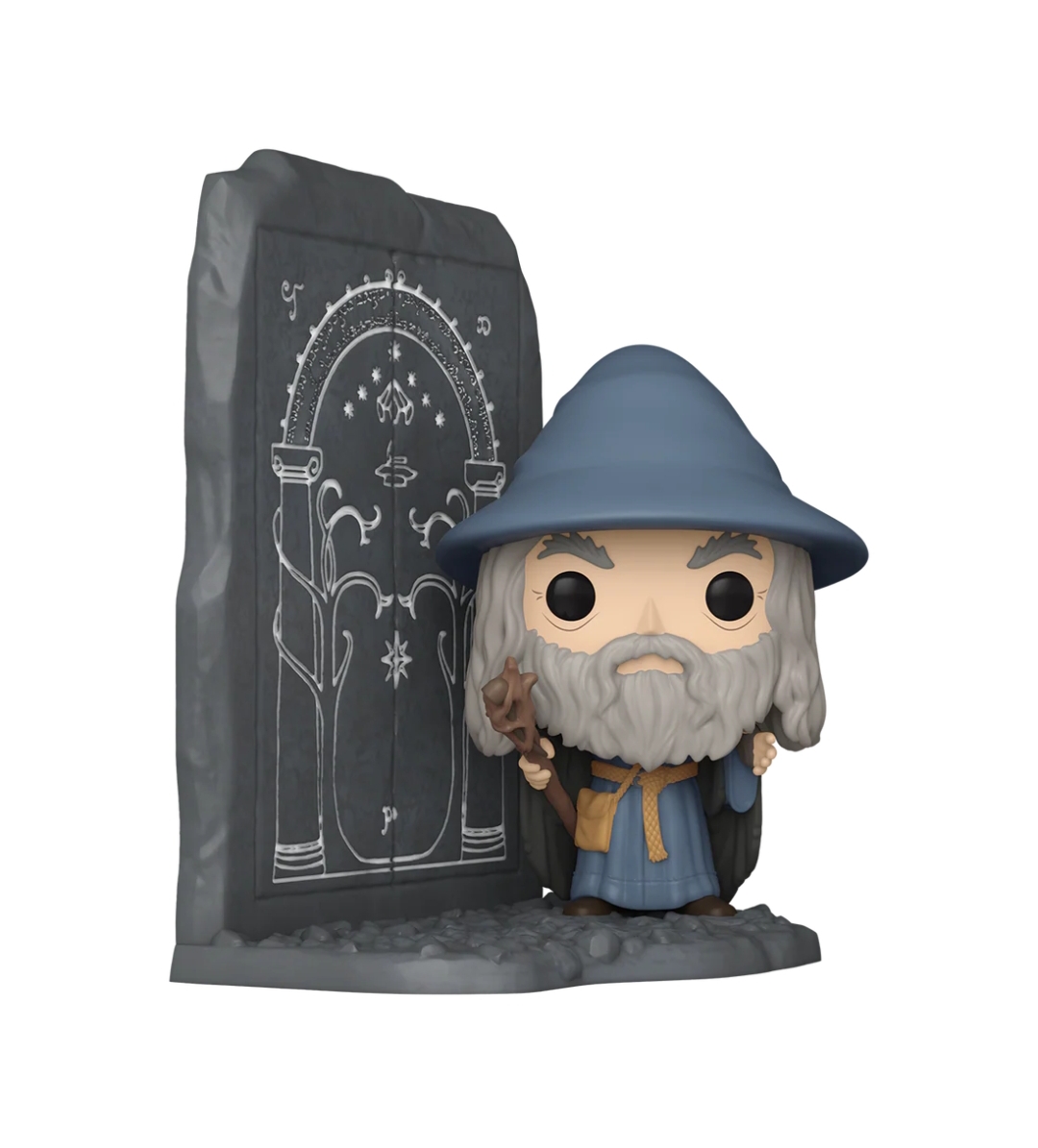 Gandalf wizard at doors Blank Meme Template