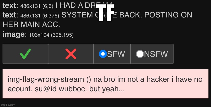 TF | made w/ Imgflip meme maker