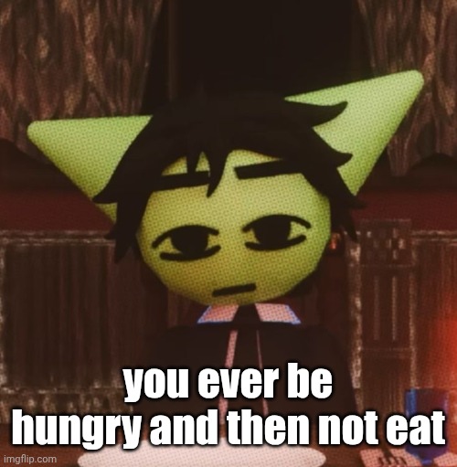 vrochacho what | you ever be hungry and then not eat | image tagged in vrochacho what | made w/ Imgflip meme maker