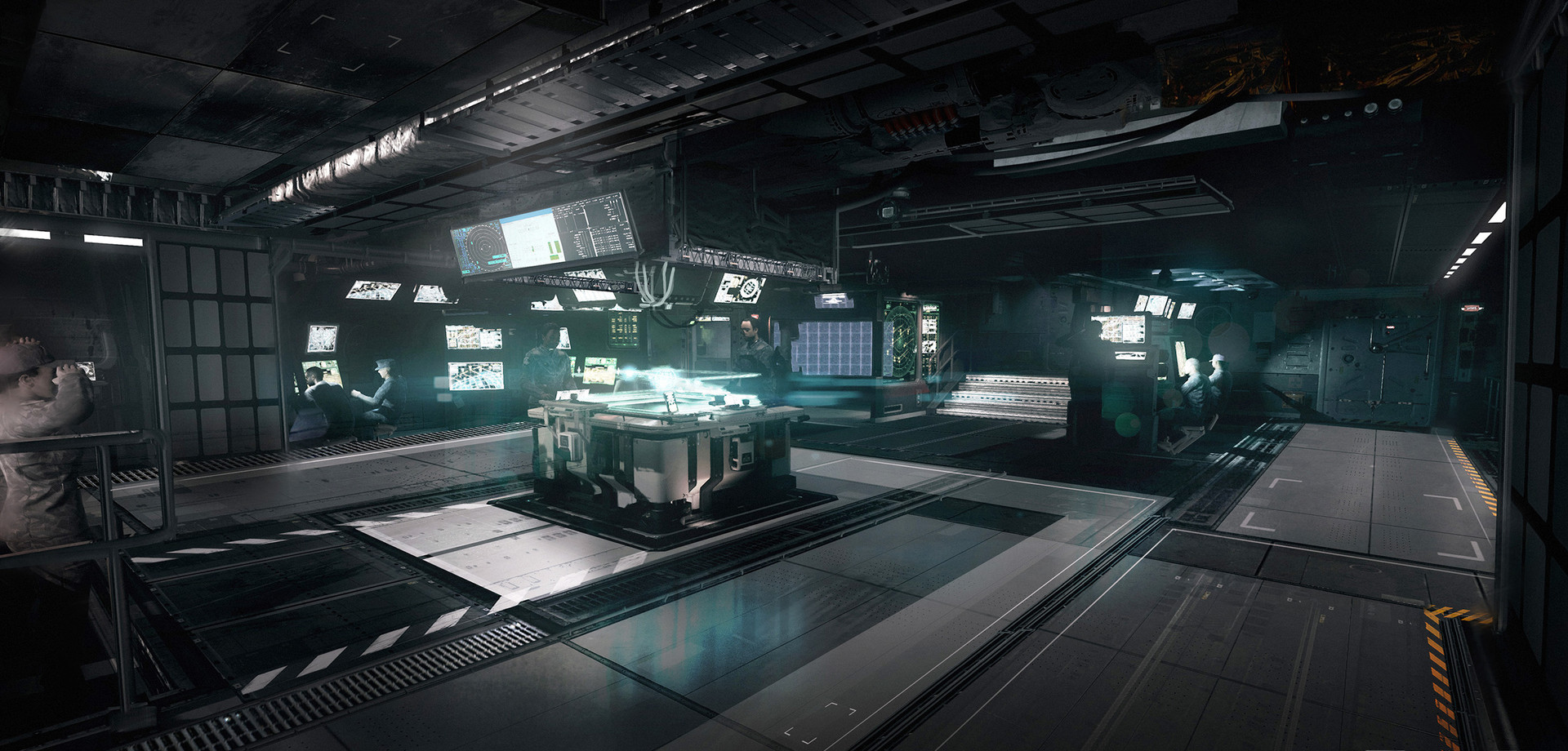 Team Earth Space Base Command Hub Blank Meme Template