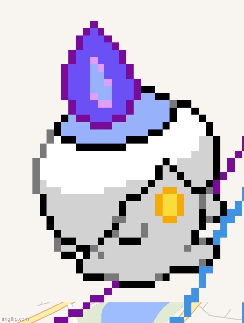 drew a litwick on wplace | made w/ Imgflip meme maker