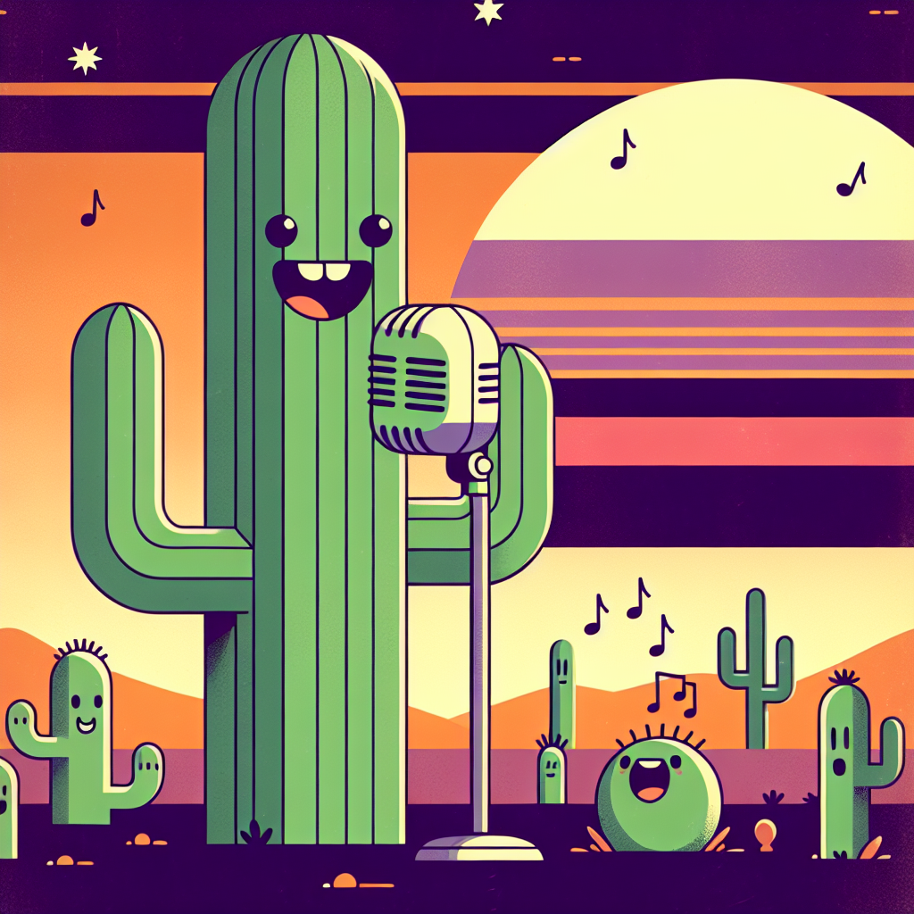 cactus music jokes Blank Meme Template