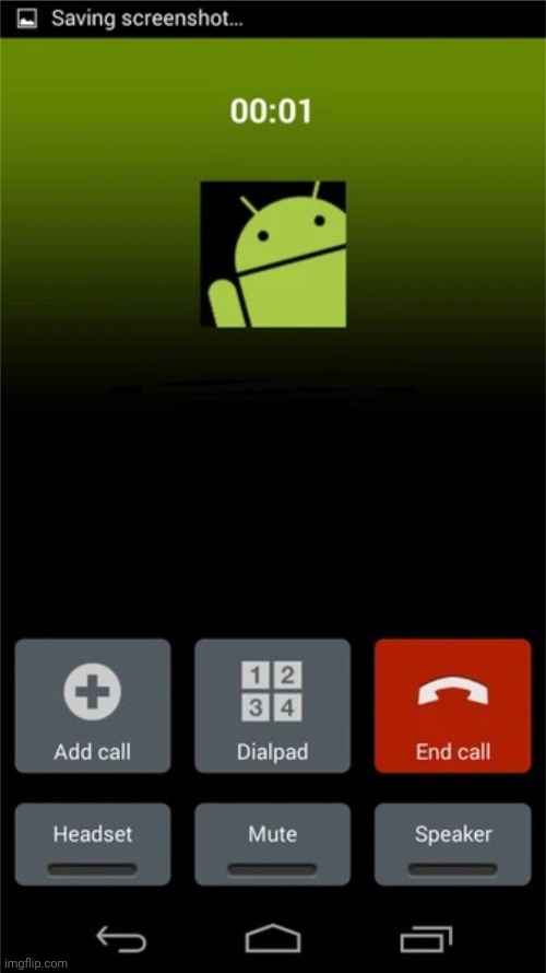 make a meme | image tagged in call screen | made w/ Imgflip meme maker