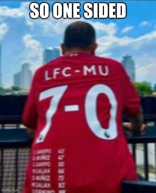 7-0 | SO ONE SIDED | image tagged in 7-0 | made w/ Imgflip meme maker
