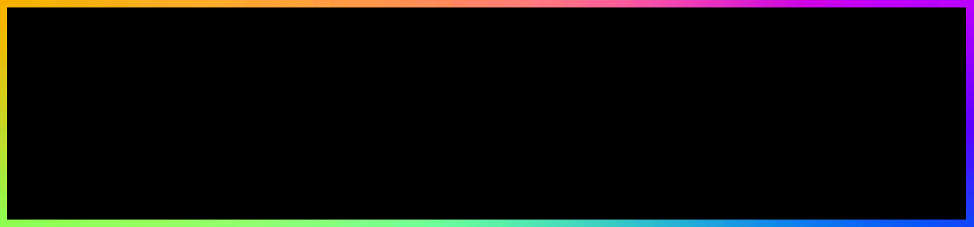 comically overdone rainbow censor bar Blank Meme Template