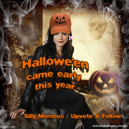 Hallowe'en is Here | image tagged in halloween,horror,so hot right now,brace yourselves,halloween is coming,reaper | made w/ Imgflip meme maker