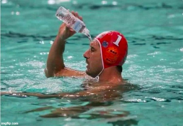 Waterbottle Swimmer | image tagged in waterbottle swimmer | made w/ Imgflip meme maker