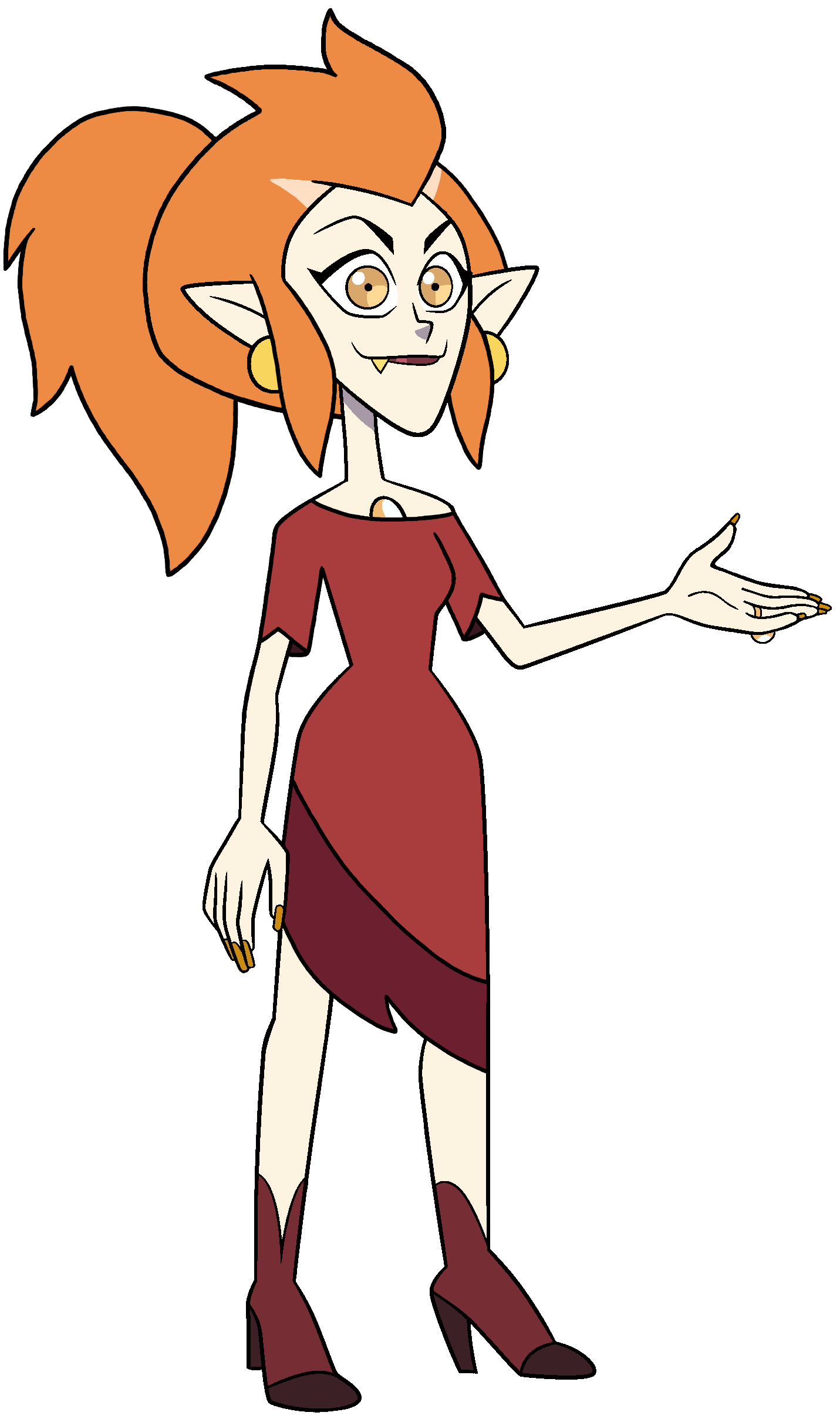 Eda as a young adult. Blank Meme Template