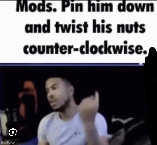image tagged in mods pin him down | made w/ Imgflip meme maker