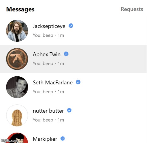 messaging 'beep' every day until they respond (responses so far: 1) | made w/ Imgflip meme maker