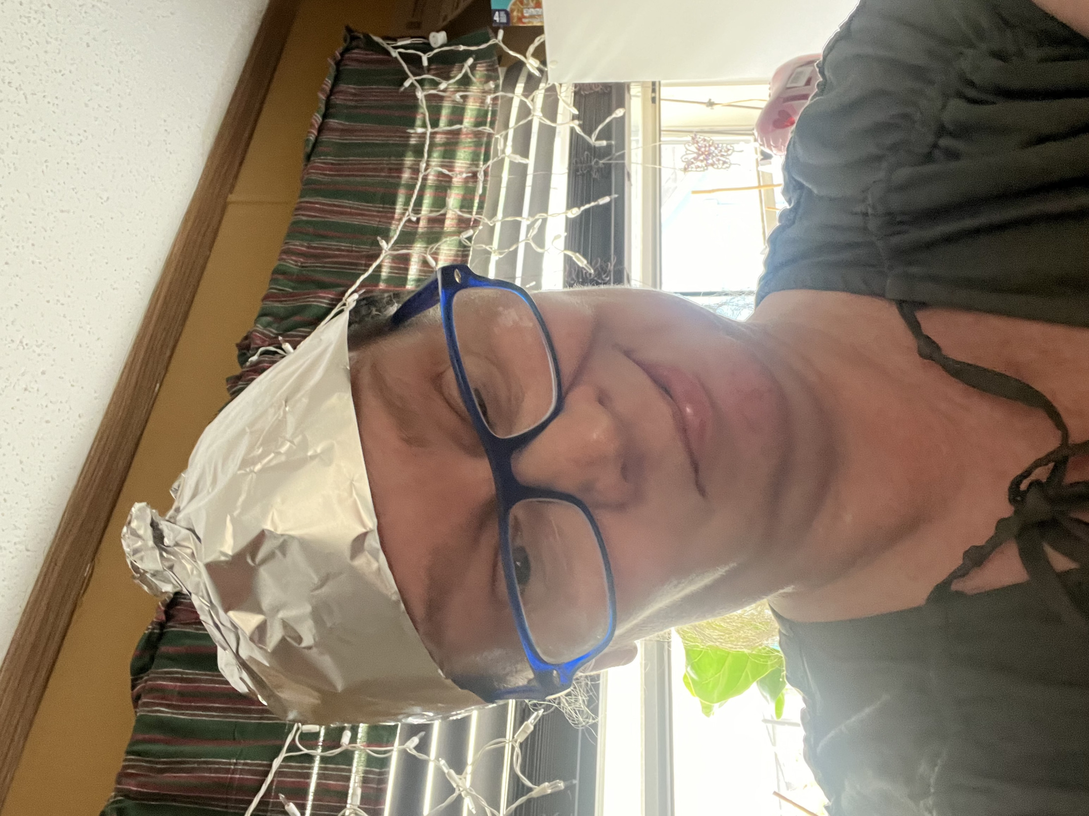 Tinfoil hat Blank Meme Template
