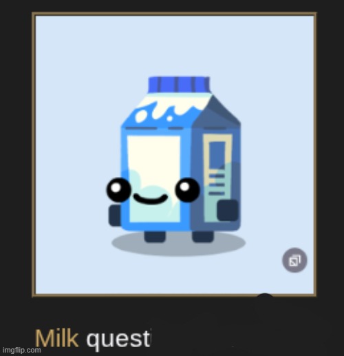 Milk questions his sanity | image tagged in milk questions his sanity | made w/ Imgflip meme maker