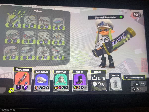 I made my friends OC in Splatoon | image tagged in oc,splatoon | made w/ Imgflip meme maker