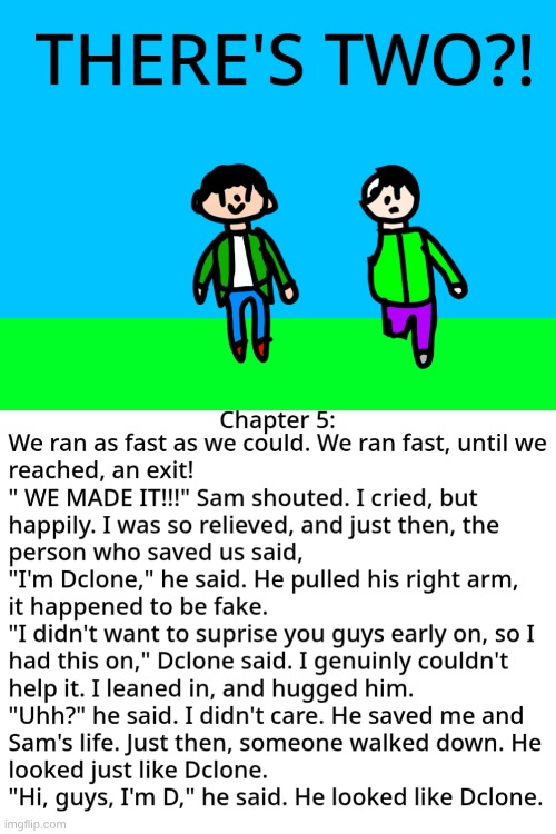 Story 7 chapter 5 is out. haven't been on top of things... | made w/ Imgflip meme maker