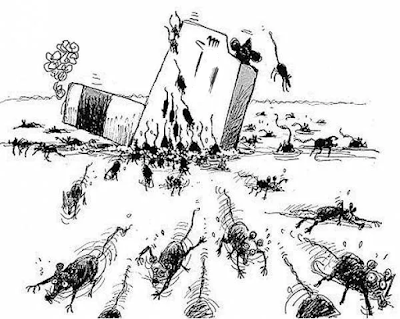 Rats scaping Blank Meme Template