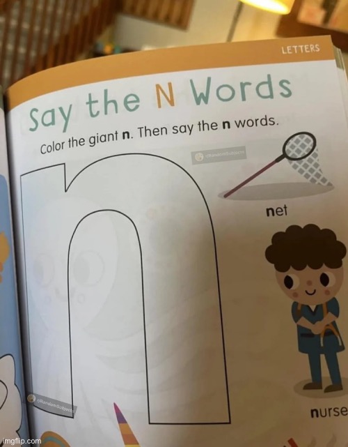 Nildésmallingtonian letter coloring book | made w/ Imgflip meme maker