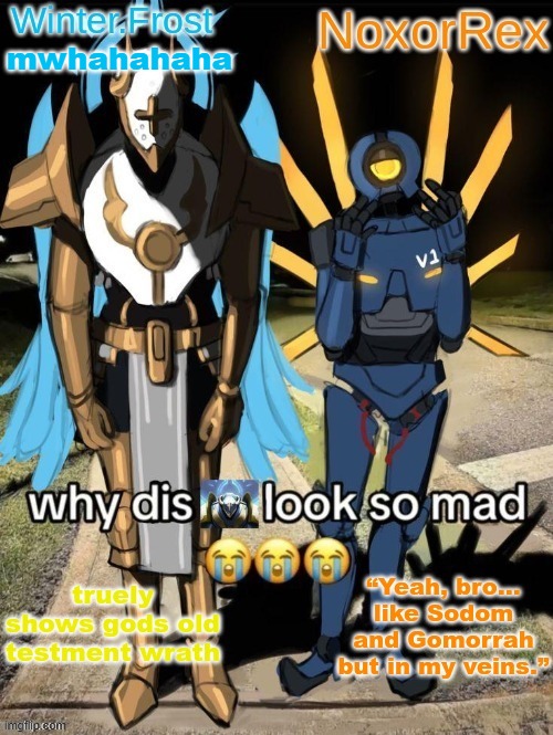 Nox and Frost's temp | mwhahahaha | image tagged in nox and frost's temp | made w/ Imgflip meme maker