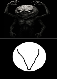 Moon monster Blank Meme Template
