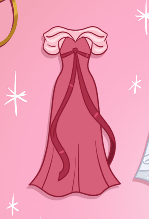 Giselle's Pink Dress Blank Meme Template