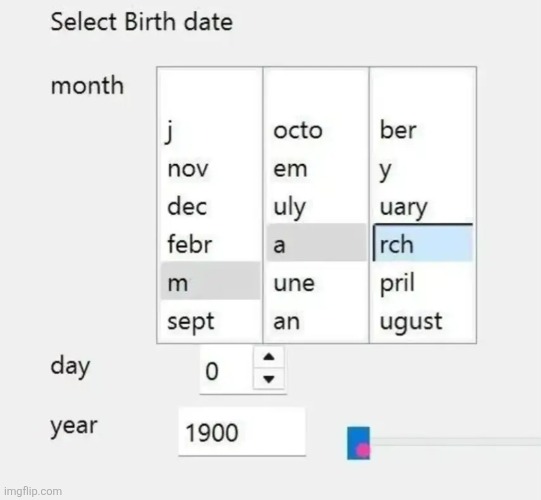 What month were you guys born? I'm a Februlyrch kid | made w/ Imgflip meme maker